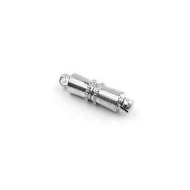 17x5mm nikelio sp. magnetiniai užsegimai, 2vnt.