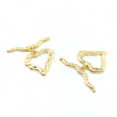 17x26mm 14k aukso sp. nerūdijančio plieno perkišamas užsegimas, 1vnt. 17x26mm 14k aukso sp. nerūdijančio plieno perkišamas užsegimas, 1vnt.
