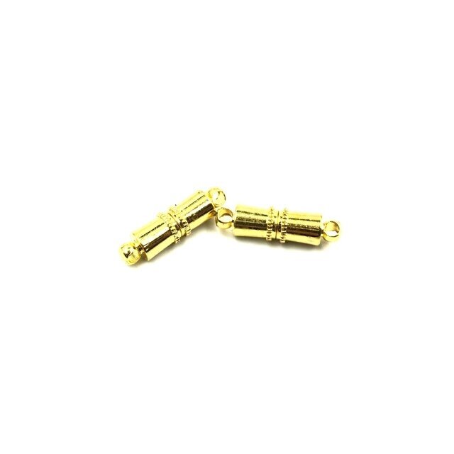 17x5mm aukso sp. magnetiniai užsegimai, 2vnt.