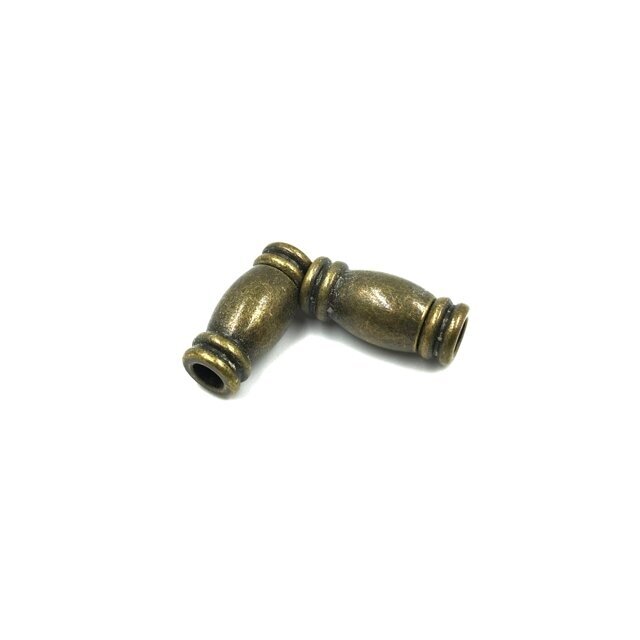 17x8mm žalvario sp. magnetiniai užsegimai, 2vnt.