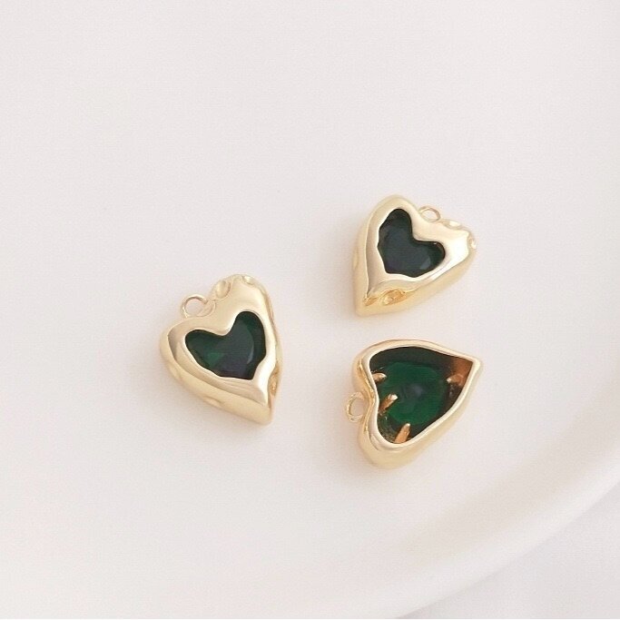 17x14mm 14k aukso sp. nerūdijančio plieno pakabukas širdis, 1vnt. 17x14mm 14k aukso sp. nerūdijančio plieno pakabukas širdis, 1vnt.