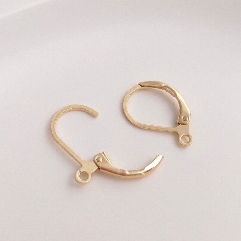 17mm 14k aukso sp. nerūdijančio plieno auskarų įvėrimai, 2vnt. 17mm 14k aukso sp. nerūdijančio plieno auskarų įvėrimai, 2vnt.