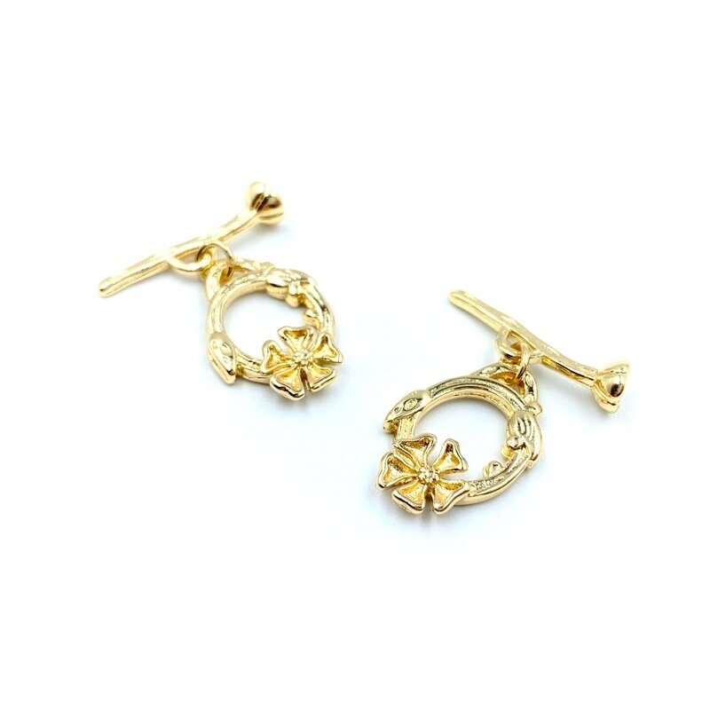 17x19mm 14k aukso sp. nerūdijančio plieno perkišamas užsegimas, 1vnt. 17x19mm 14k aukso sp. nerūdijančio plieno perkišamas užsegimas, 1vnt.
