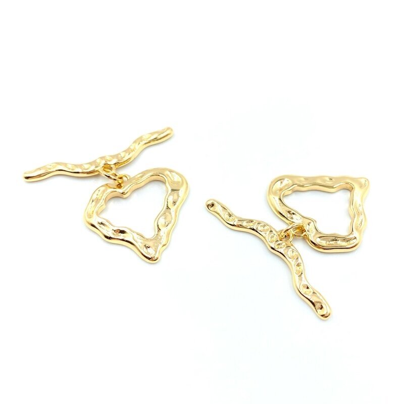 17x26mm 14k aukso sp. nerūdijančio plieno perkišamas užsegimas, 1vnt. 17x26mm 14k aukso sp. nerūdijančio plieno perkišamas užsegimas, 1vnt.