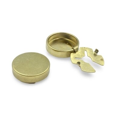 20mm sendinto aukso sp. sagos dangtelio ruošinys,  2vnt.