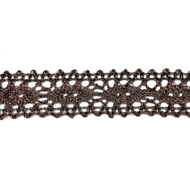 18mm rudos sp. sintetinis nėrinys, 1m