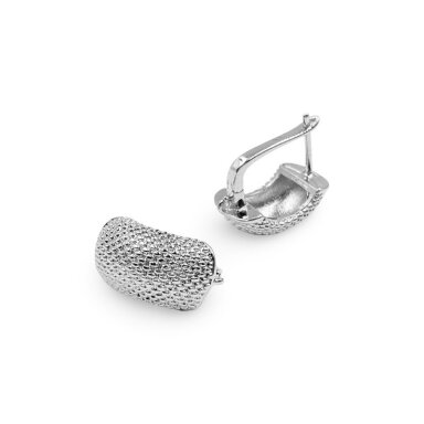 18x10mm platinos sp. nerūdijančio plieno auskarų įvėrimai su kilpute, 2vnt. 18x10mm platinos sp. nerūdijančio plieno auskarų įvėrimai su kilpute, 2vnt.