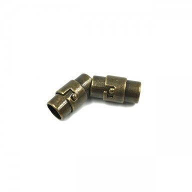 18x10mm žalvario sp. magnetiniai užsegimai, 2vnt.