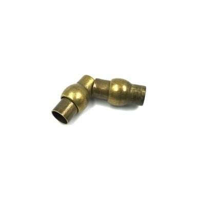 18x10mm žalvario sp. magnetiniai užsegimai, 2vnt.