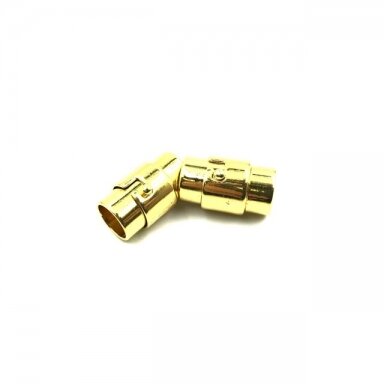 18x11mm aukso sp. magnetiniai užsegimai, 2vnt.