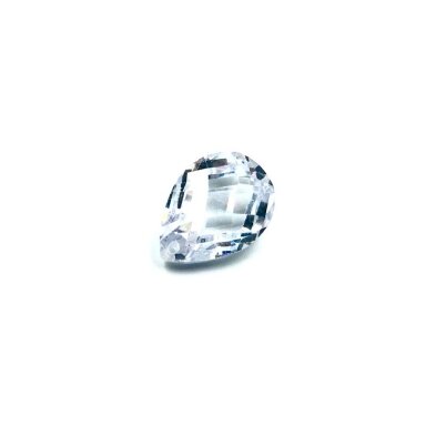 18x13mm skaidrios sp. lašo formos cirkonis, 1vnt.