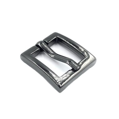 18x19mm juodintos sp. metalinė diržo sagtis, 1vnt.