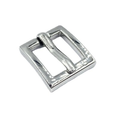 18x19mm nikelio sp. metalinė diržo sagtis, 1vnt.