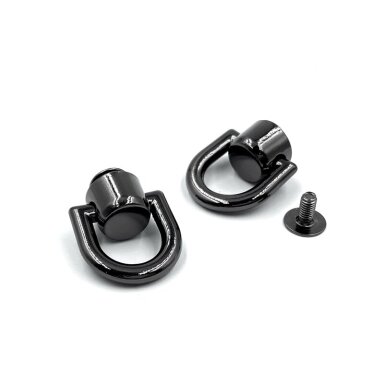 18x21mm juodintos sp. užsukamas pusžiedis rankenėlėms, 2vnt. 18x21mm juodintos sp. užsukamas pusžiedis rankenėlėms, 2vnt.