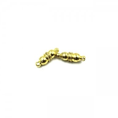 18x6mm aukso sp. magnetiniai užsegimai, 2vnt.