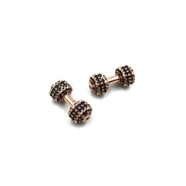 18x8mm rausvo aukso sp. nerūdijančio plieno intarpas su cirkoniais svarmuo, 1vnt. 18x8mm rausvo aukso sp. nerūdijančio plieno intarpas su cirkoniais svarmuo, 1vnt.