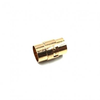 18x12mm rausvo aukso sp. magnetinis užsegimas, 1vnt. 18x12mm rausvo aukso sp. magnetinis užsegimas, 1vnt.