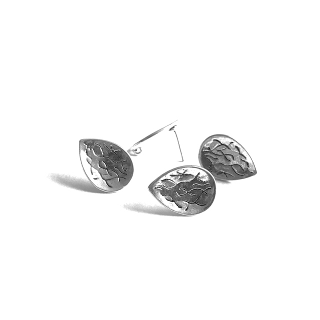 18x13mm sidabro sp. auskarų įvėrimai, 4vnt.