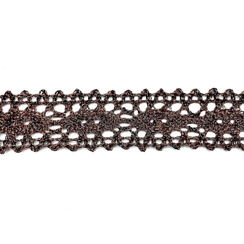 18mm rudos sp. sintetinis nėrinys, 1m