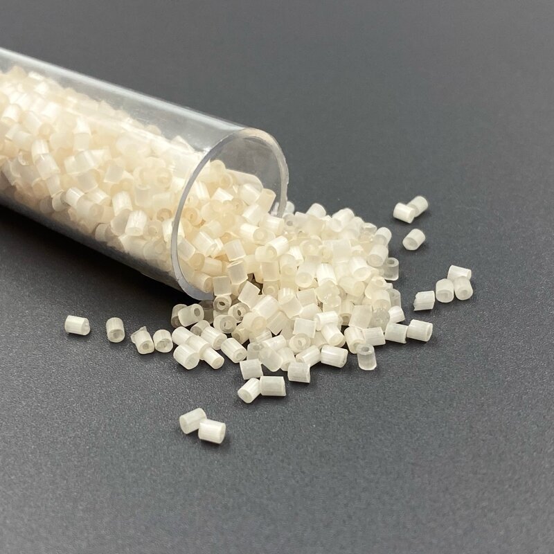 1,8x2mm persikinės sp. biserio karoliukai, ±10g