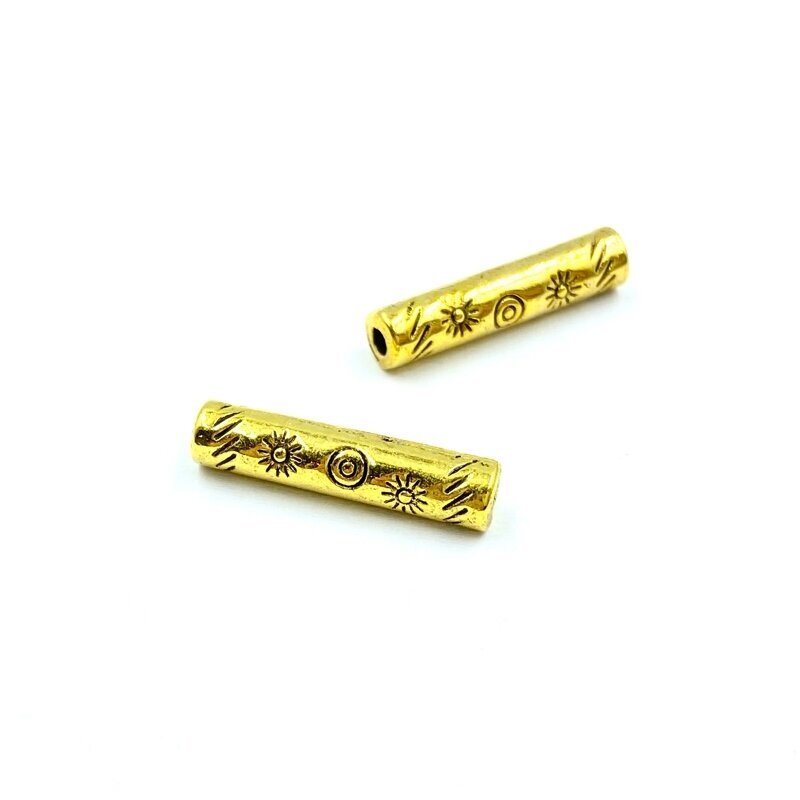 18x4mm aukso sp. intarpai, 16vnt.