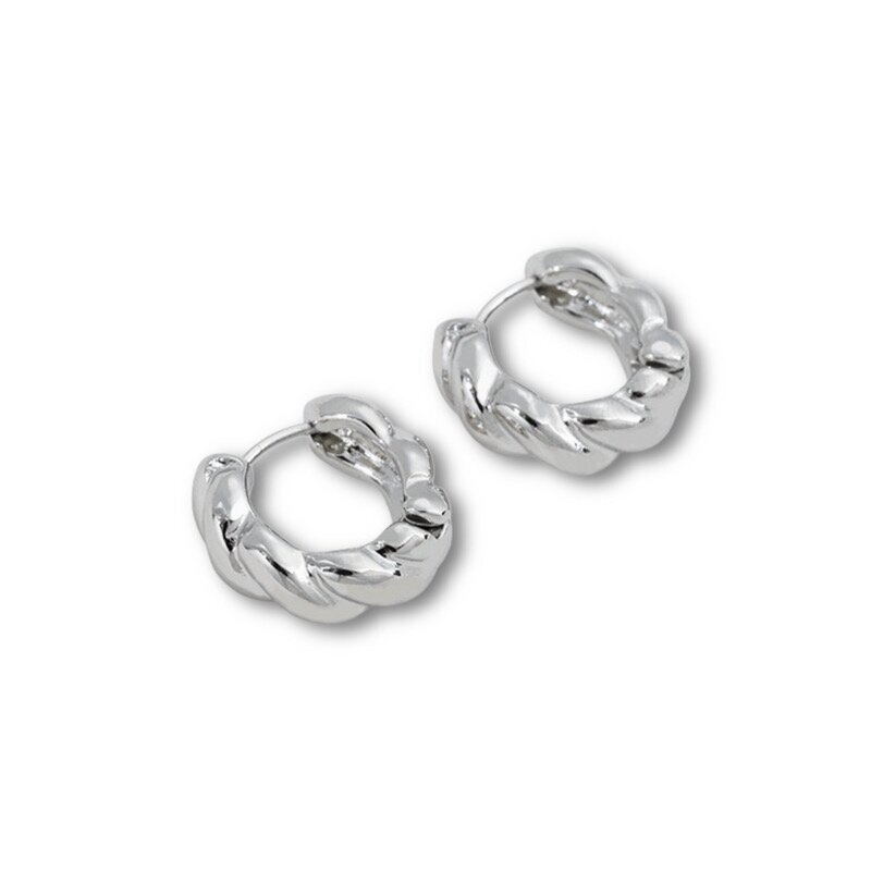 18x6mm platinos sp. nerūdijančio plieno auskarų įvėrimai, 2vnt. 18x6mm platinos sp. nerūdijančio plieno auskarų įvėrimai, 2vnt.