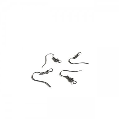 19mm juodintos sp. auskarų įvėrimai, 20vnt.