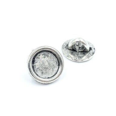 19mm sidabro sp. metalinė saga su kilpute, 2vnt.