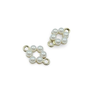 19x12mm aukso sp. pakabukas, 1vnt.