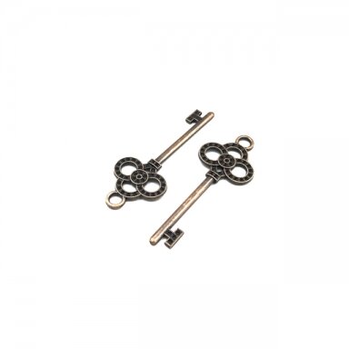 65x24mm vario sp. pakabukas raktas, 4vnt.