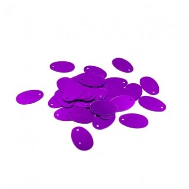 19x13mm violetinės sp. žvyneliai, 5g