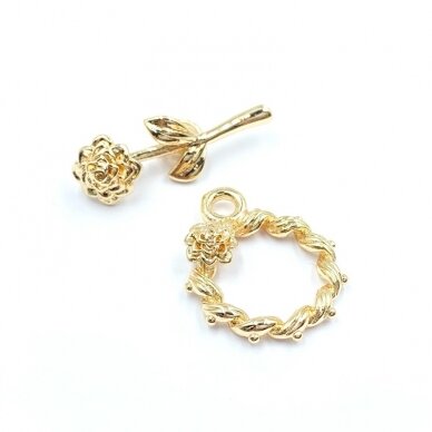 19x22mm 14k aukso sp. nerūdijančio plieno perkišamas užsegimas, 1vnt. 19x22mm 14k aukso sp. nerūdijančio plieno perkišamas užsegimas, 1vnt.