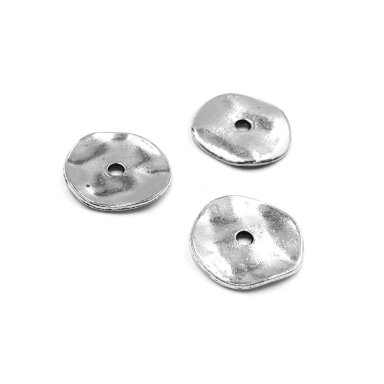 1x16mm sidabro sp. intarpai, 13vnt.