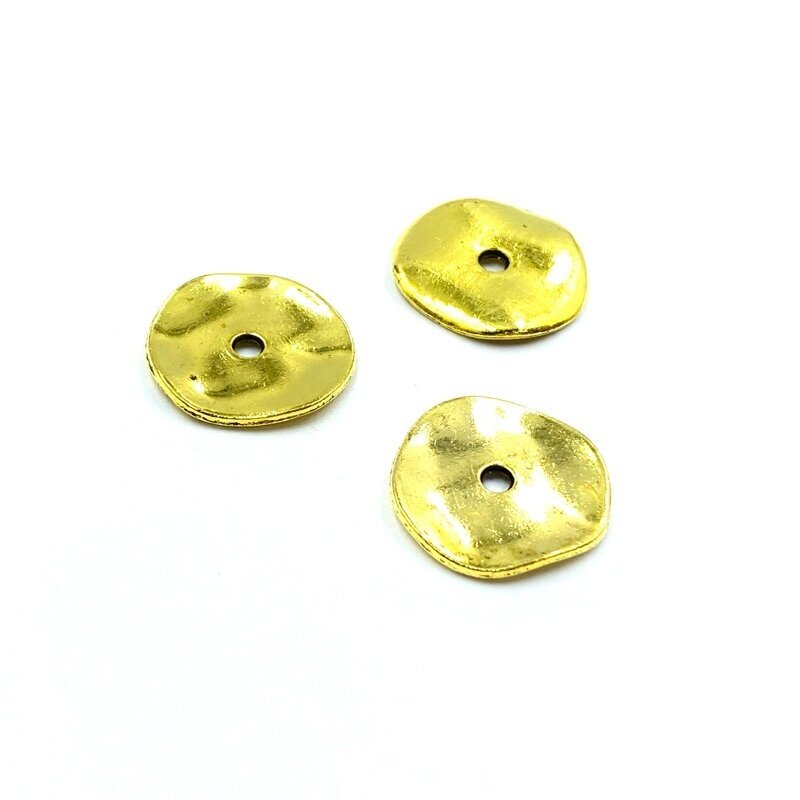 1x16mm aukso sp. intarpai, 13vnt.