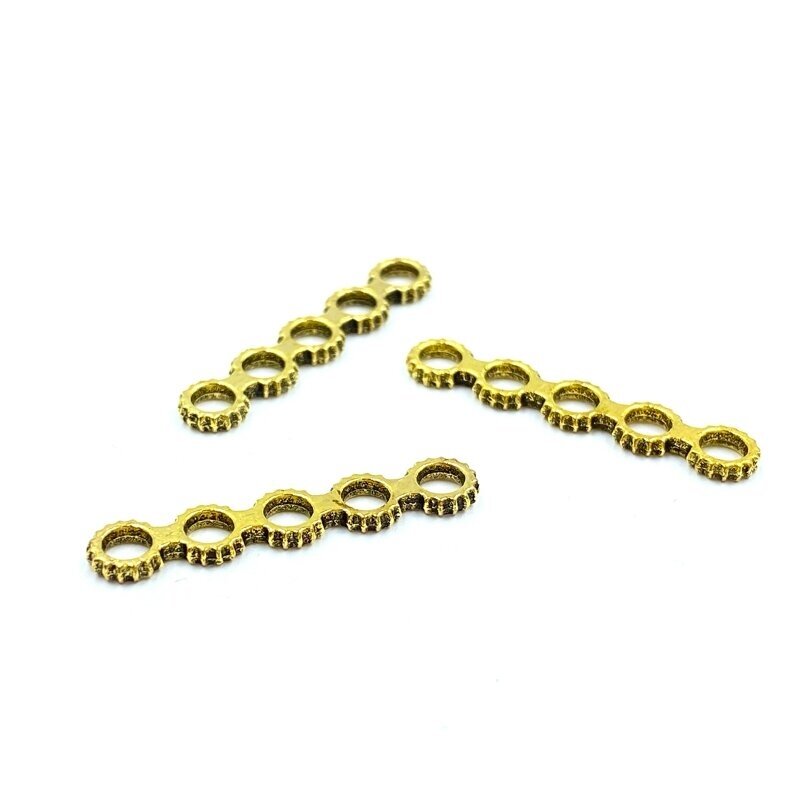 1x24mm aukso sp. intarpai, 37vnt.