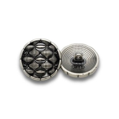 20mm nikelio sp. metalinė saga su kilpute, 1vnt.