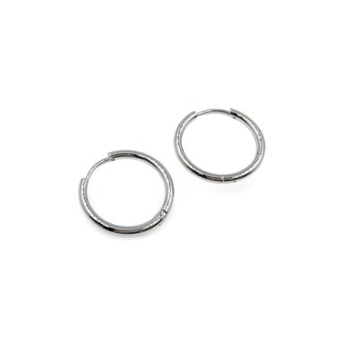 20mm platinos sp. nerūdijančio plieno auskarų įvėrimai, 2vnt. 20mm platinos sp. nerūdijančio plieno auskarų įvėrimai, 2vnt.