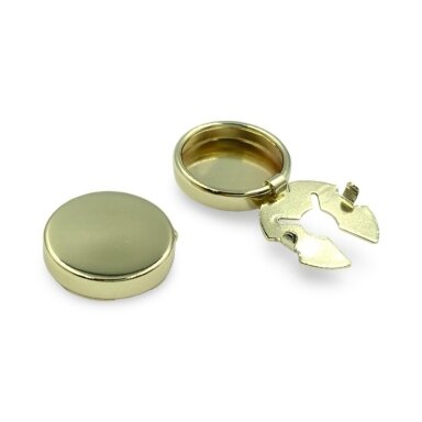 20mm aukso sp. sagos dangtelio ruošinys,  2vnt.