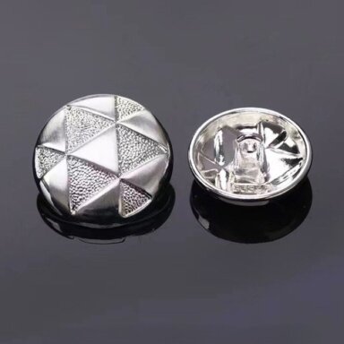 20mm sidabro sp. metalinė saga su kilpute, 1vnt.