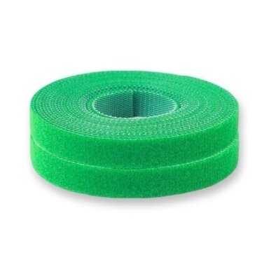 20mm žalios sp. dvipusė velcro juosta, ±2m