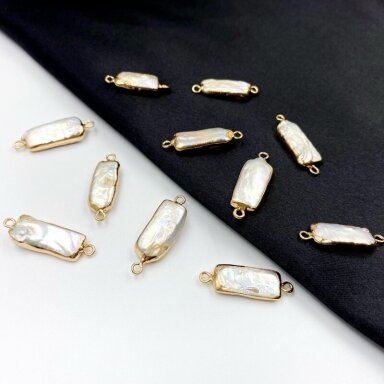 ±20x10mm kriauklių masės pakabukas, 1vnt.