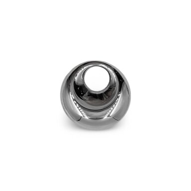 20x20mm platinos sp. nerūdijančio plieno pakabukas, 1vnt.