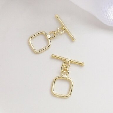 20x23mm 14k aukso sp. nerūdijančio plieno perkišamas užsegimas, 1vnt. 20x23mm 14k aukso sp. nerūdijančio plieno perkišamas užsegimas, 1vnt.