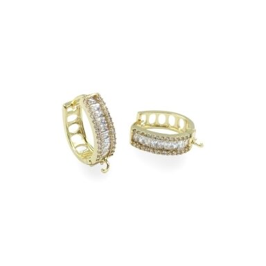 20x5mm 14k aukso sp. nerūdijančio plieno auskarų įvėrimai, 2vnt. 20x5mm 14k aukso sp. nerūdijančio plieno auskarų įvėrimai, 2vnt.