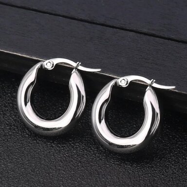 20x5mm platinos sp. nerūdijančio plieno auskarų įvėrimai, 2vnt. 20x5mm platinos sp. nerūdijančio plieno auskarų įvėrimai, 2vnt.
