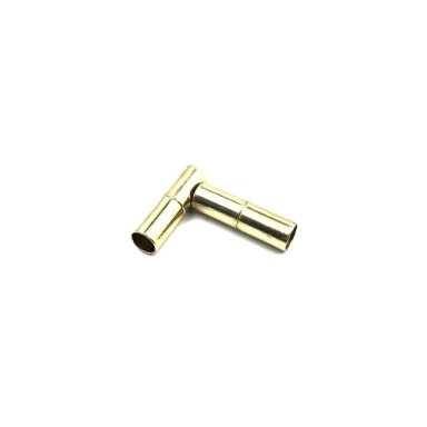 20x6mm rausvo aukso sp. magnetiniai užsegimai, 2vnt.