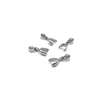 11x3mm nikelio sp. pakabukų laikiklis, 5vnt.