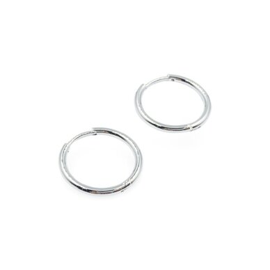 20mm sidabro sp. nerūdijančio plieno auskarų įvėrimai, 2vnt. 20mm sidabro sp. nerūdijančio plieno auskarų įvėrimai, 2vnt.
