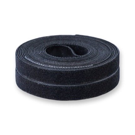 20mm juodos sp. dvipusė velcro juosta, ±2m