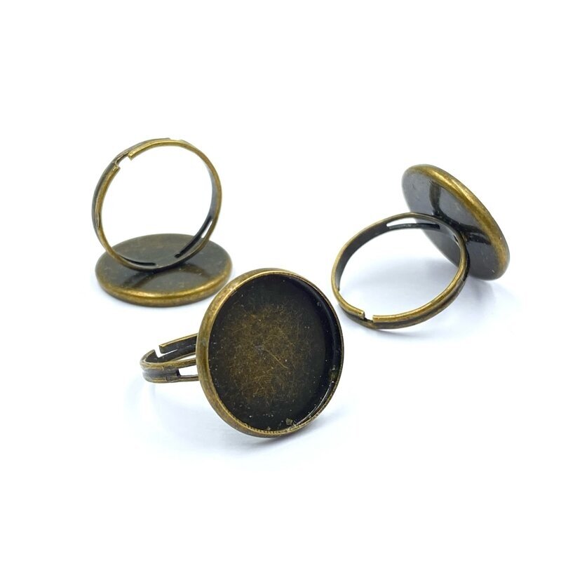 20mm žalvario sp. žiedo pagrindas, 5vnt. 20mm žalvario sp. žiedo pagrindas, 5vnt.